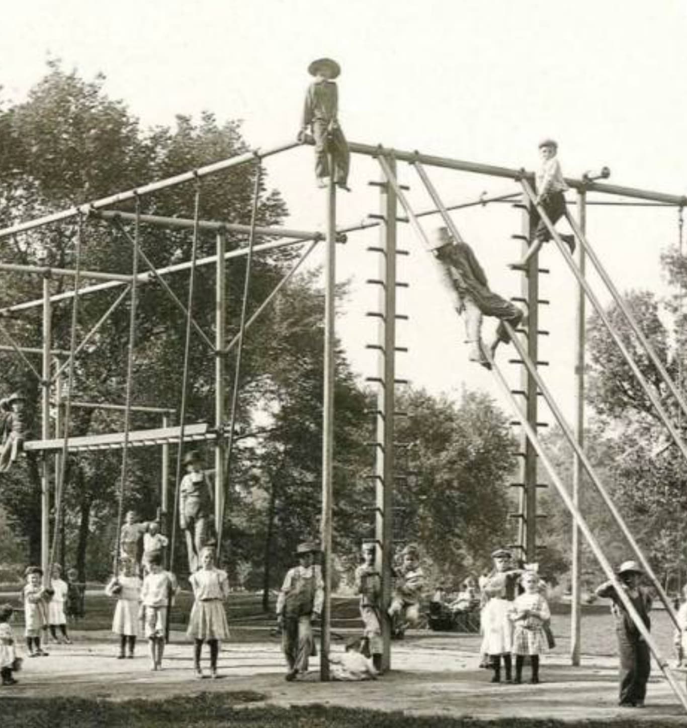 dangerous playgrounds of 1900s